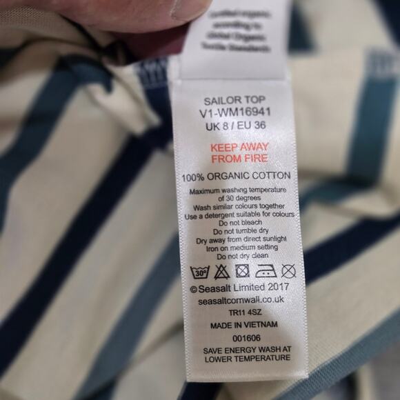 Nautical Striped Long Sleeve Tee - Picture 6 of 8